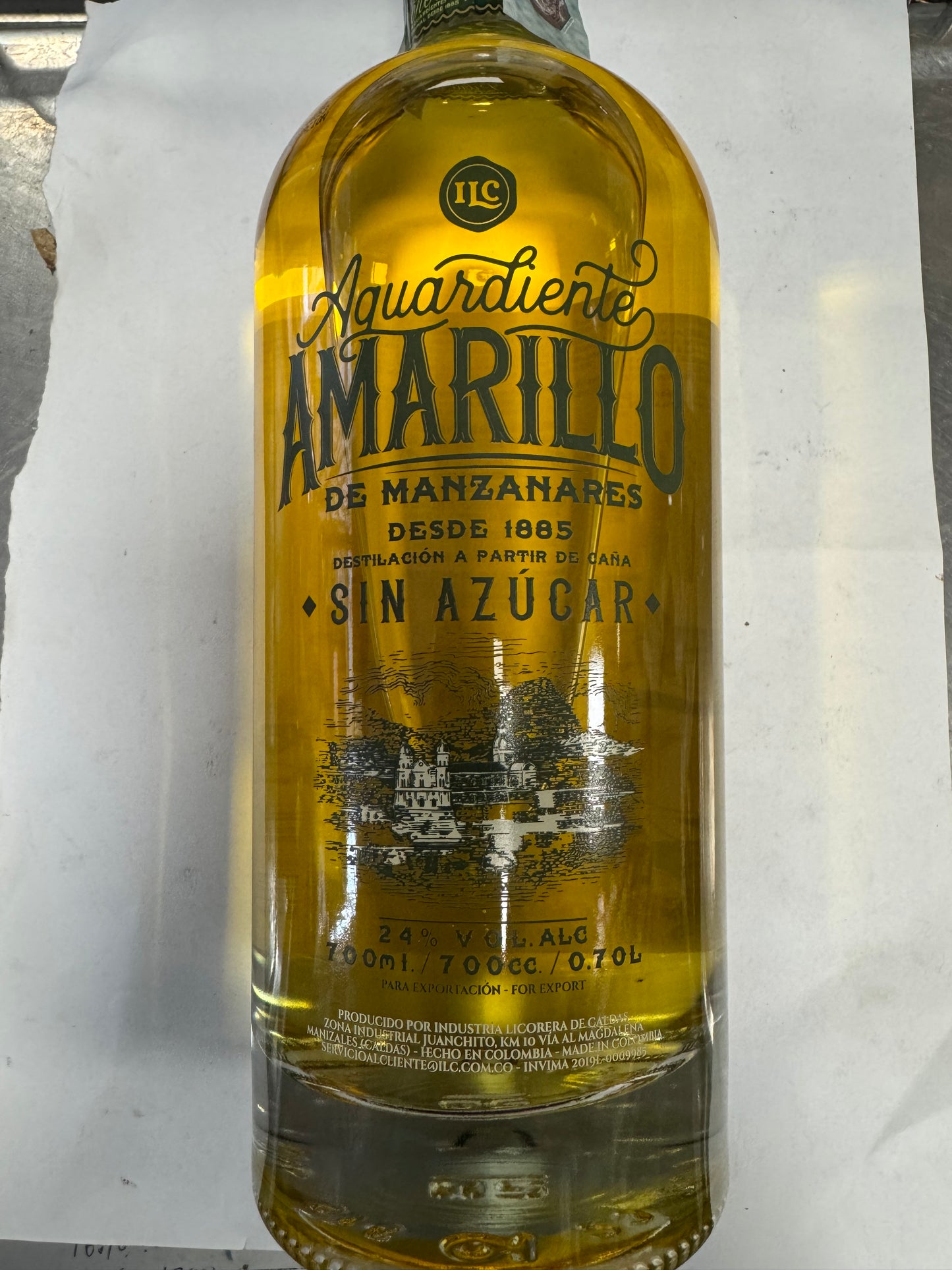 Aguardiente Amarillo special edition