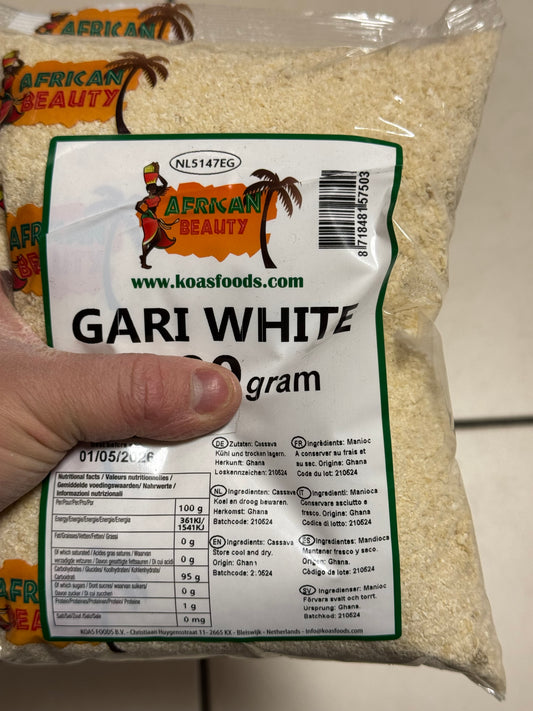 AFRICAN BEAUTY WHITE GARI FARINA DI MANIOCA 900G