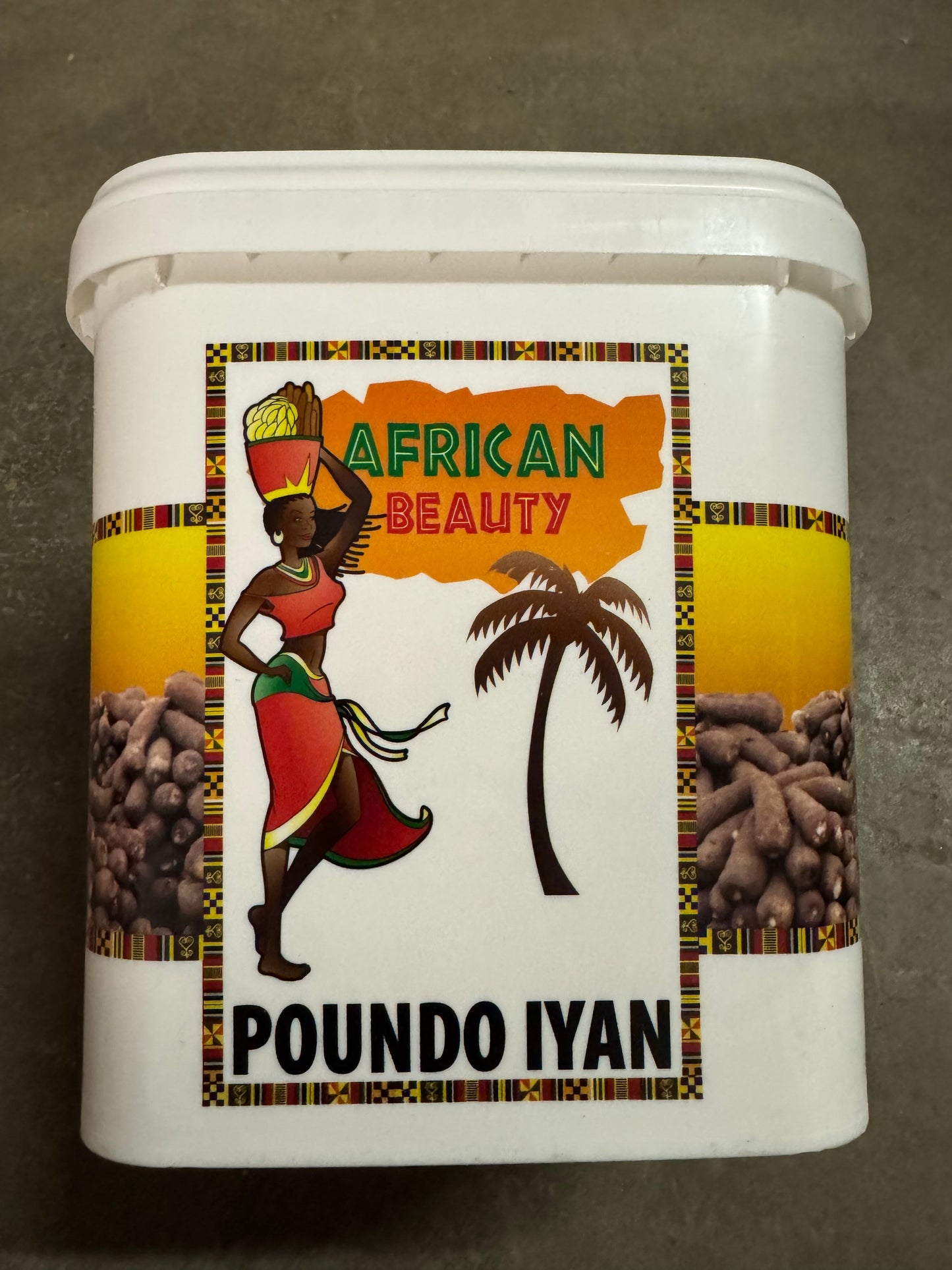 AFRICAN BEAUTY POUND YAM PREPARATO PER FUFU 4KG