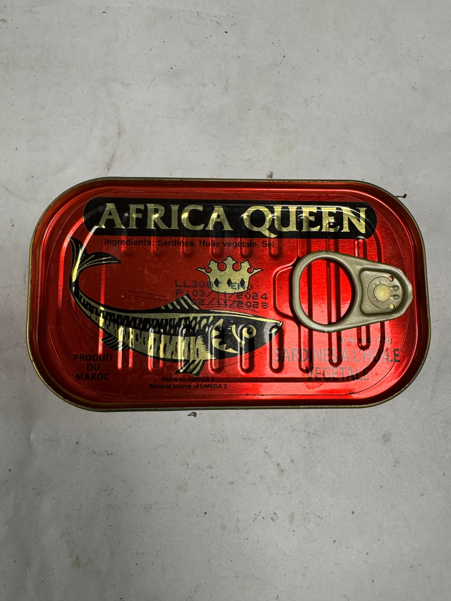 AFRICA QUEEN SARDINE IN OLIO VEGETALE