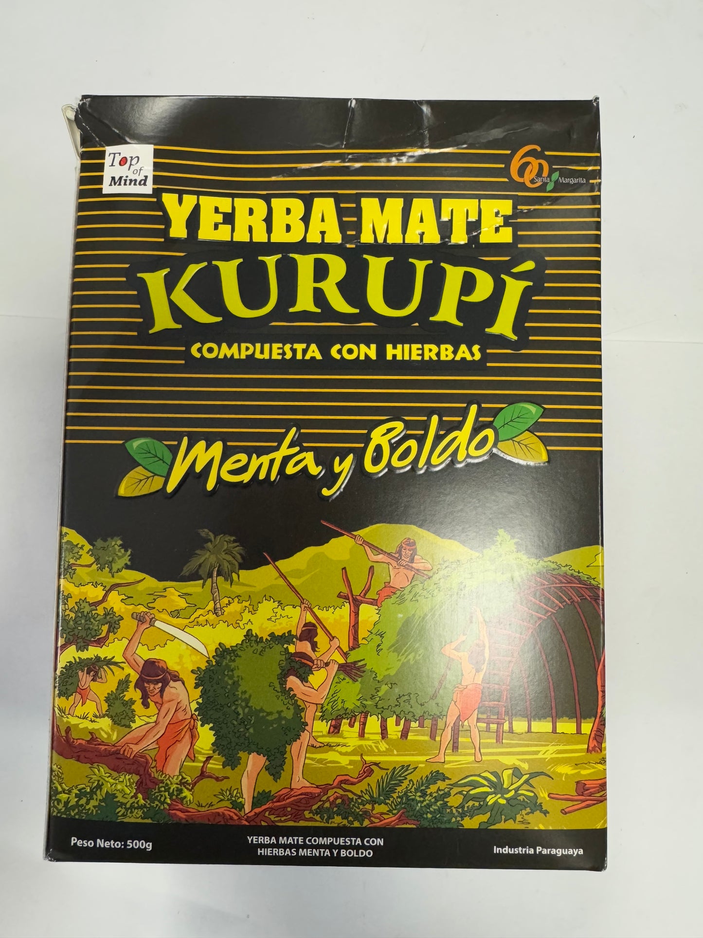 YERBA MATE KURUPI ERBA MATE DI MENTA E BOLDO